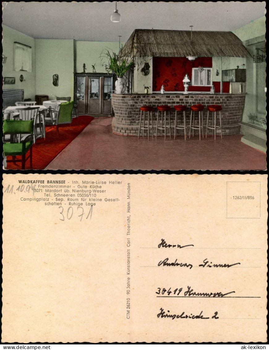 Mardorf (Steinhuder Meer)-Neustadt am Rübenberge WALDKAFFEE BANNSEE - Bar 1968