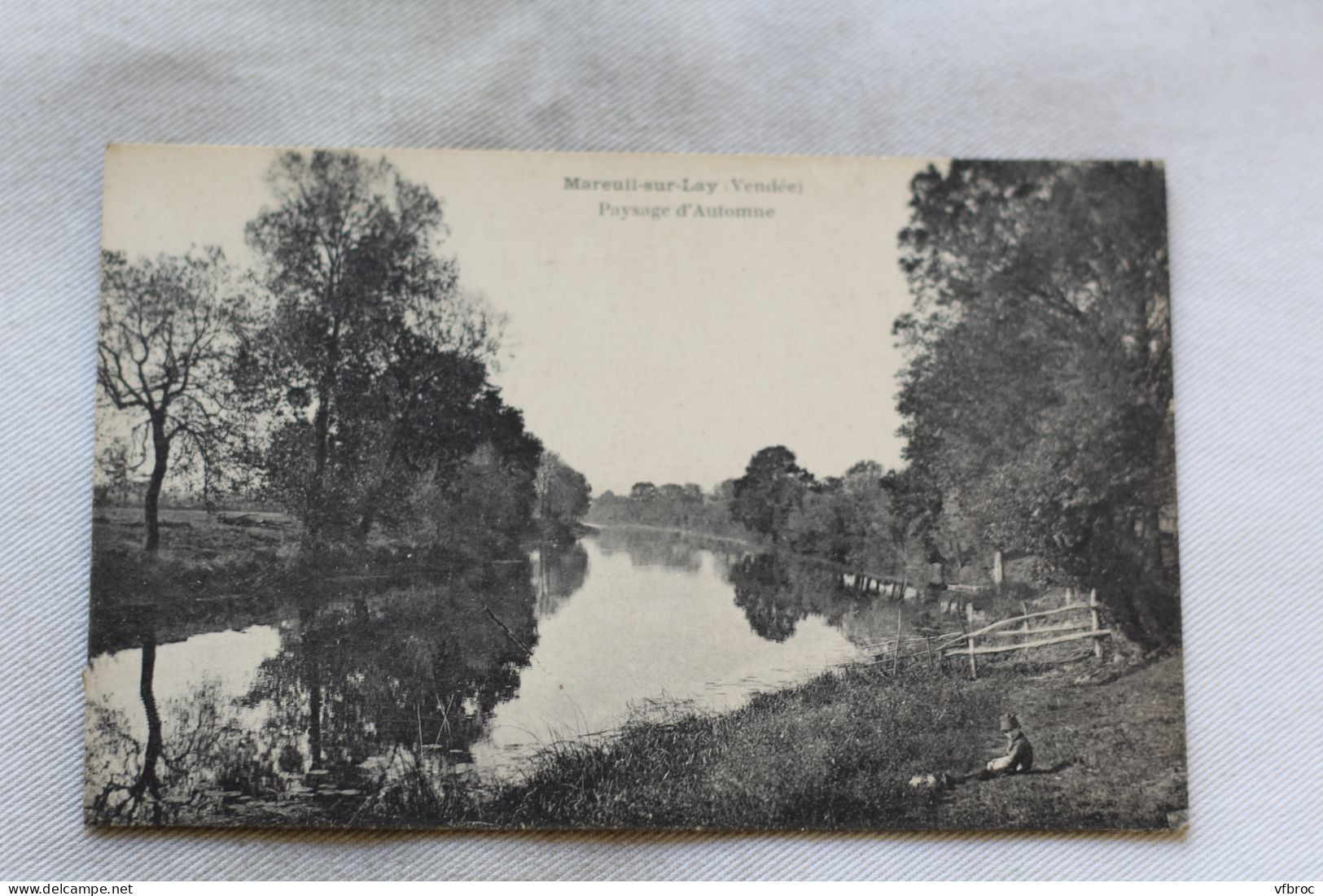 Mareuil sur Lay, paysage d'automne, Vendée 85