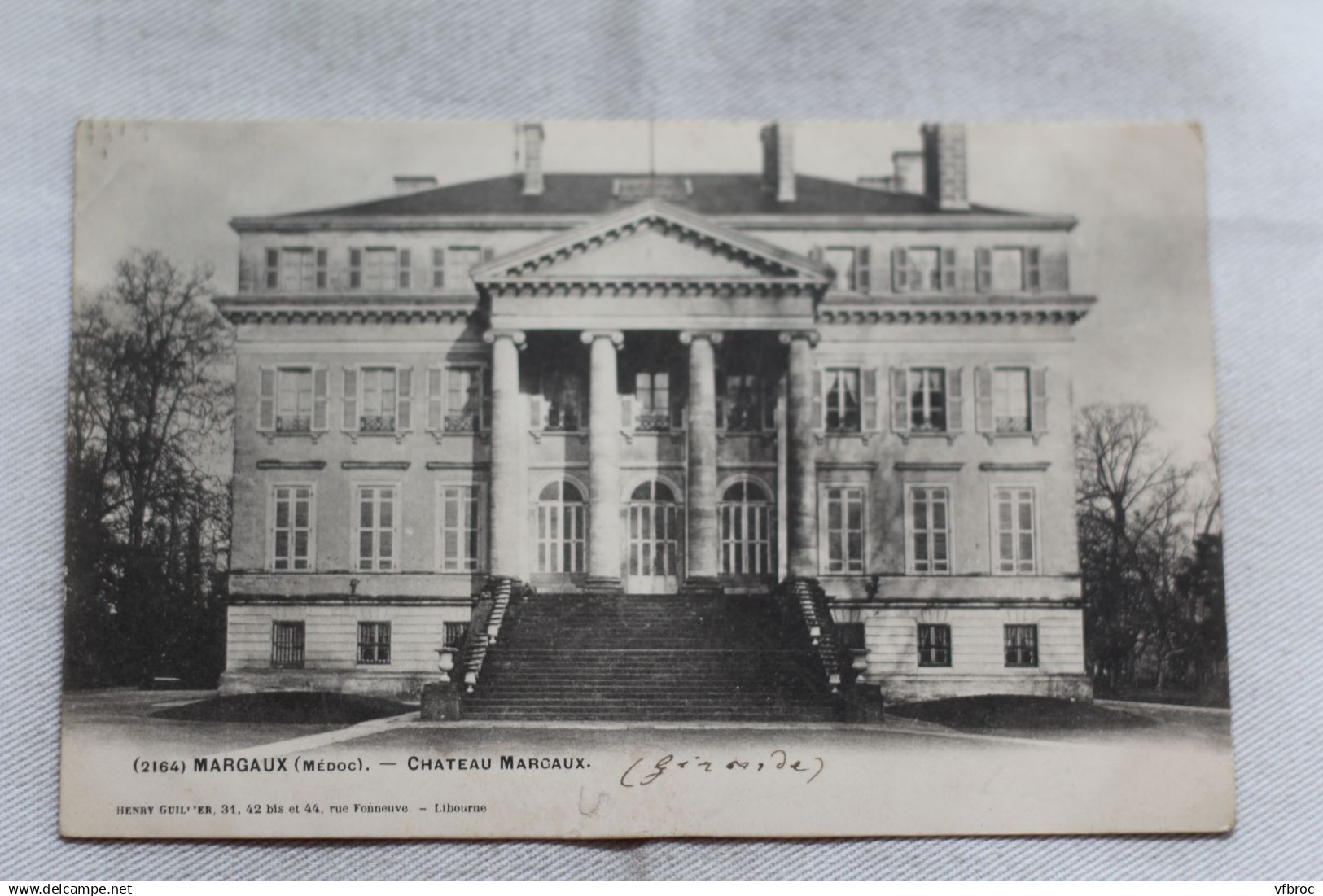 Margaux, château Margaux, Gironde 33