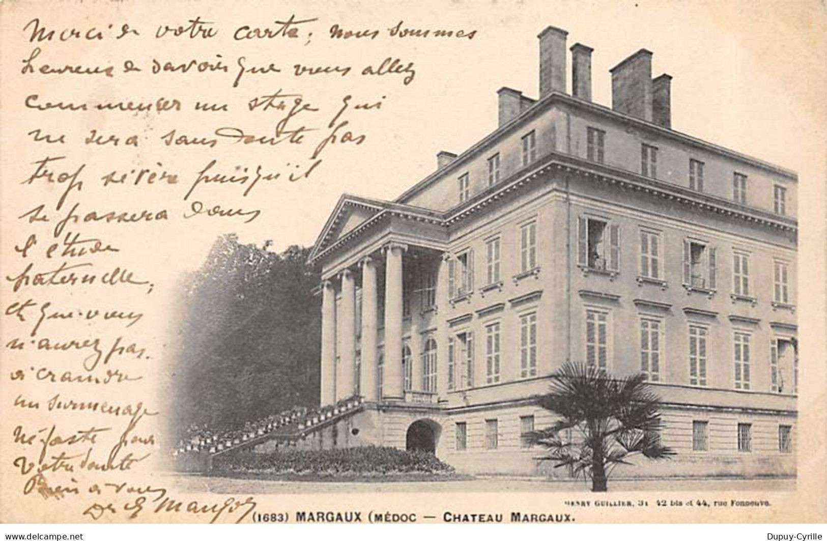 MARGAUX - Château Margaux - très bon état