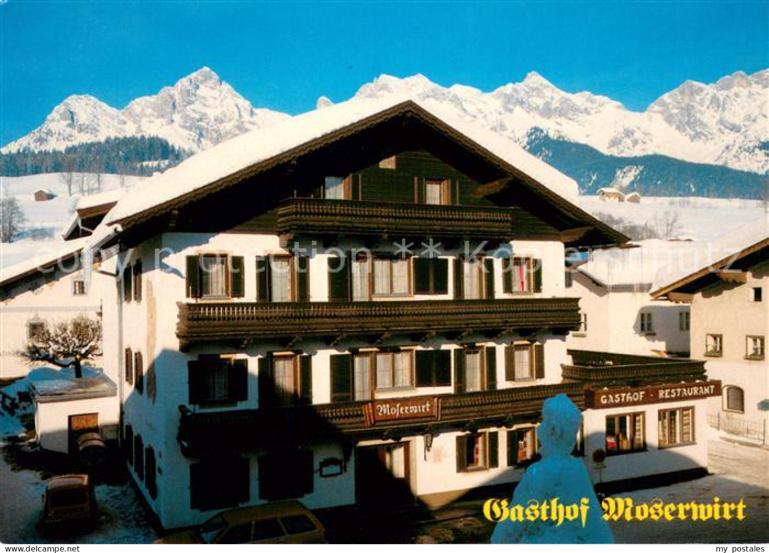 Maria Alm Steinernen Meer Gasthof Moserwirt Alpen