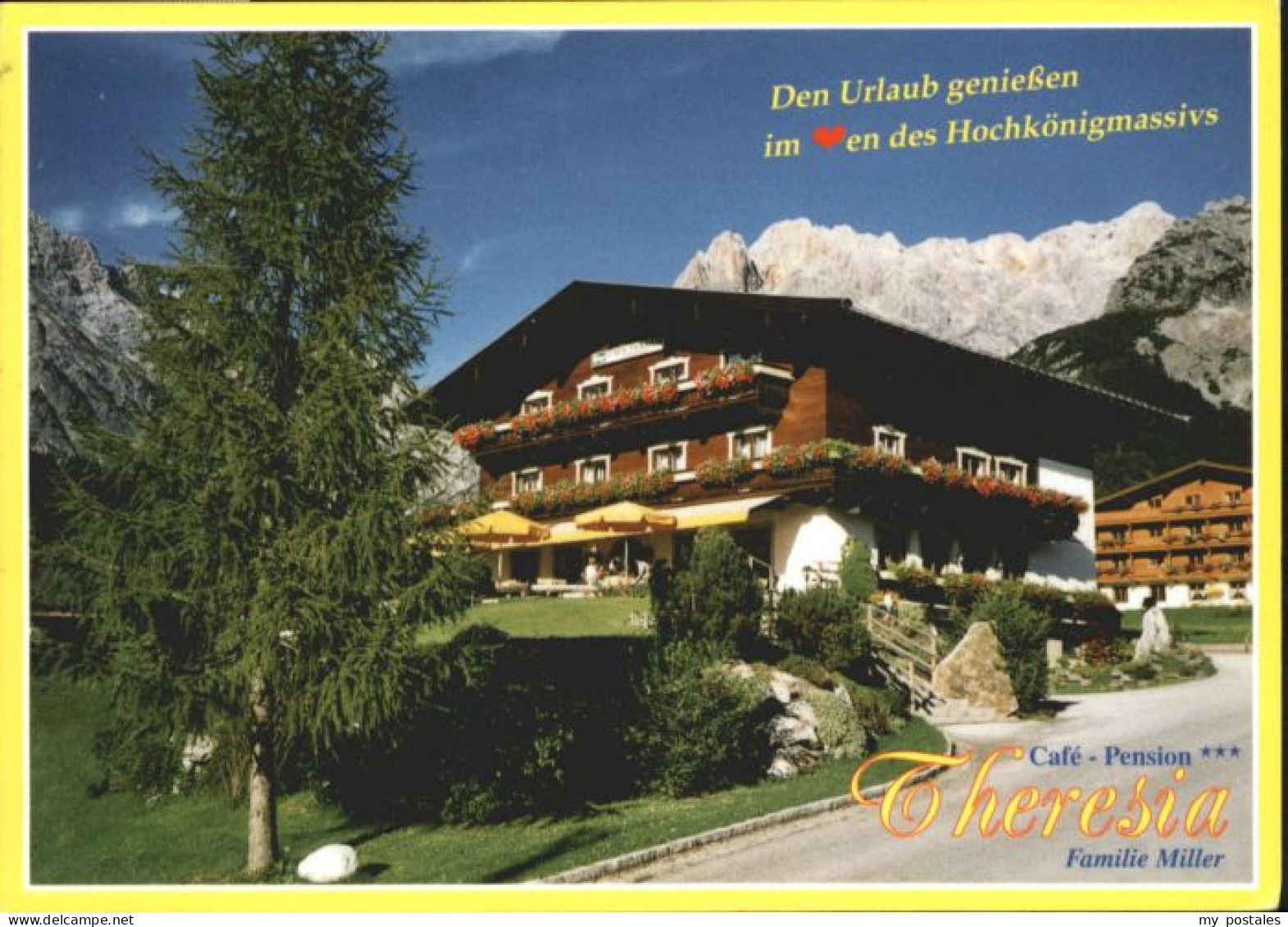 Maria Alm Steinernen Meer Maria Alm Hinterthal Salzburger Land Cafe Pension Ther