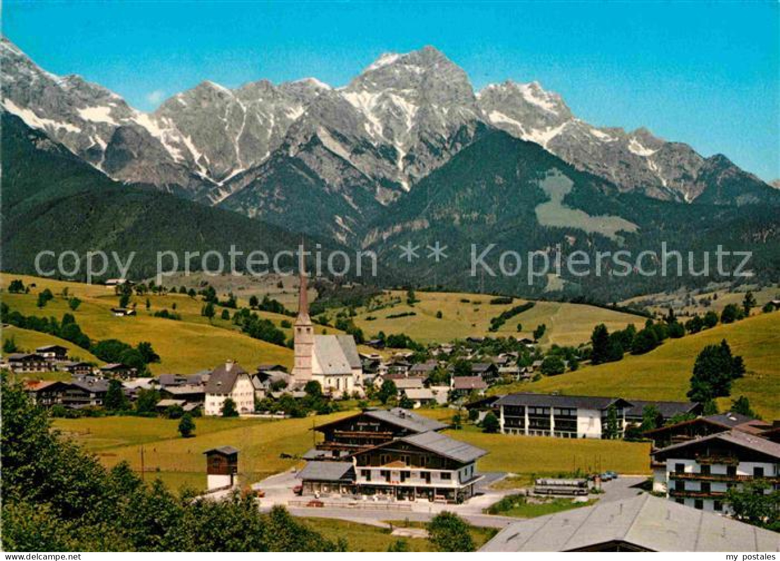 Maria Alm Steinernen Meer mit Selbhorn