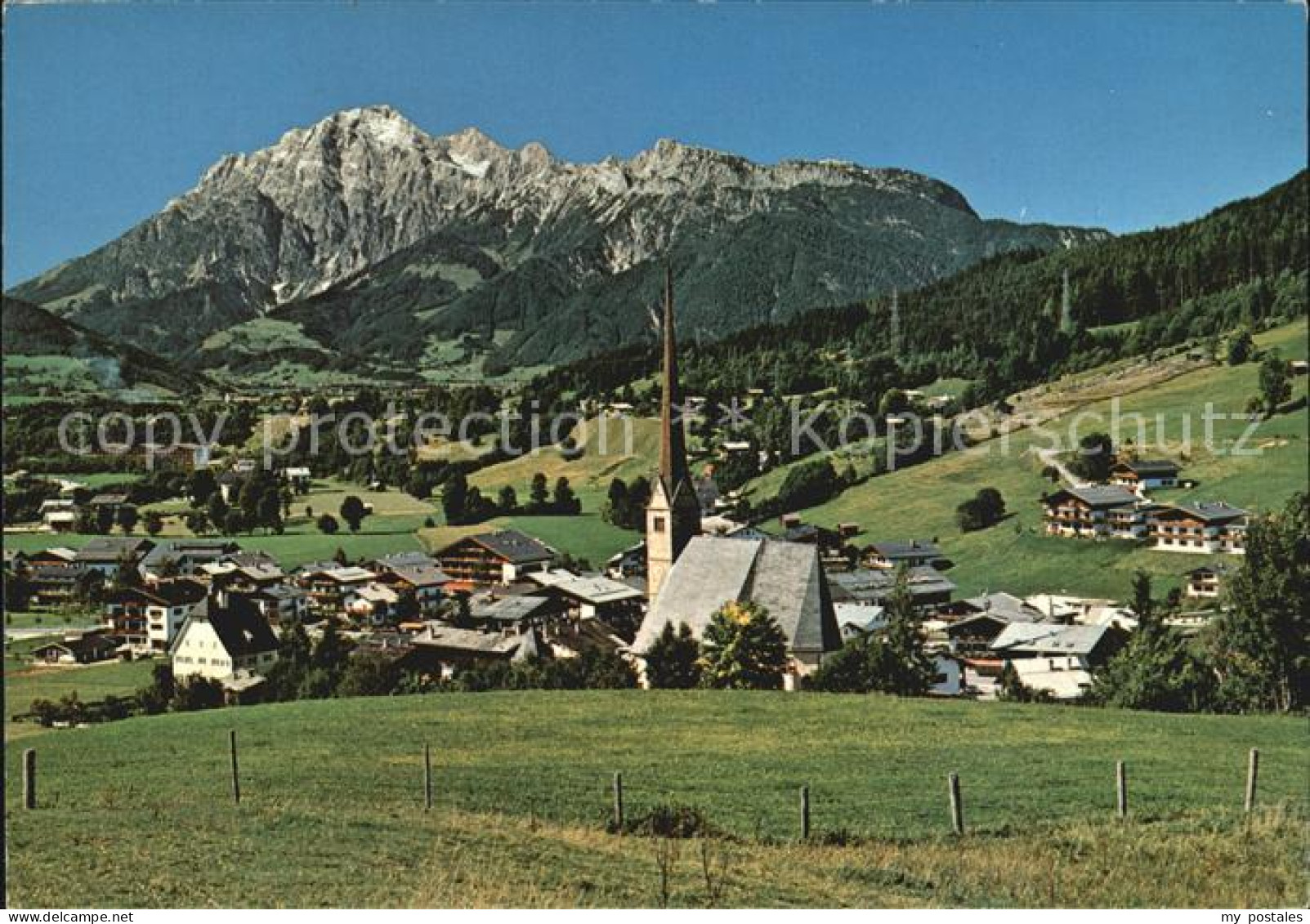Maria Alm Steinernen Meer Panorama Kirche