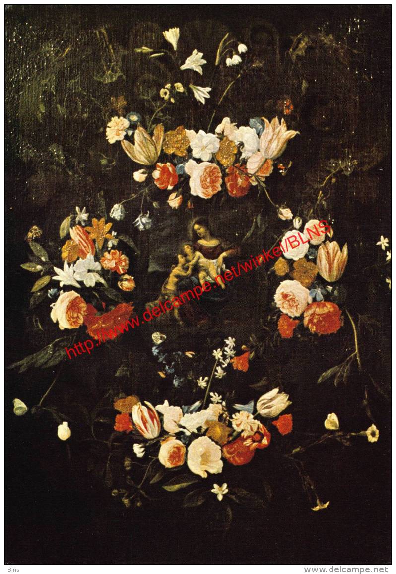 Maria in bloemenkrans - O.L. Vrouwkerk - Watervliet