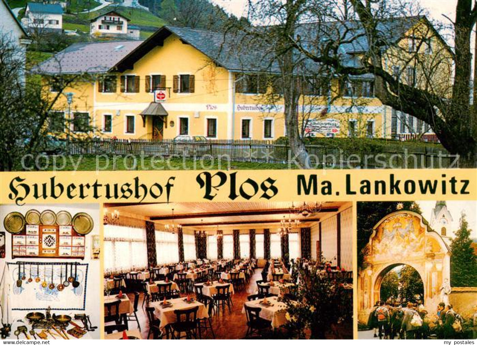 Maria-Lankowitz Steiermark AT Hubertushof Gastraum Eingang