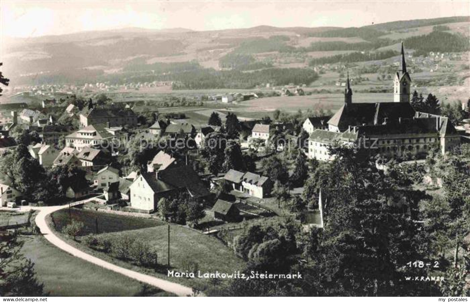Maria-Lankowitz Steiermark AT Panorama Wallfahrtskirche