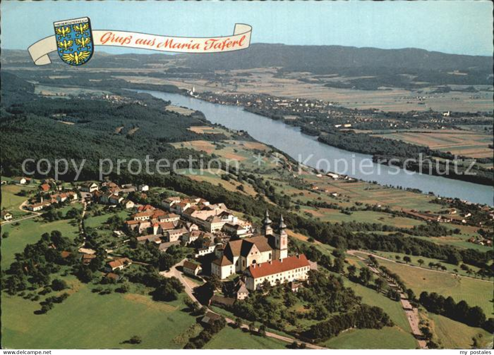 Maria Taferl Fliegeraufnahme