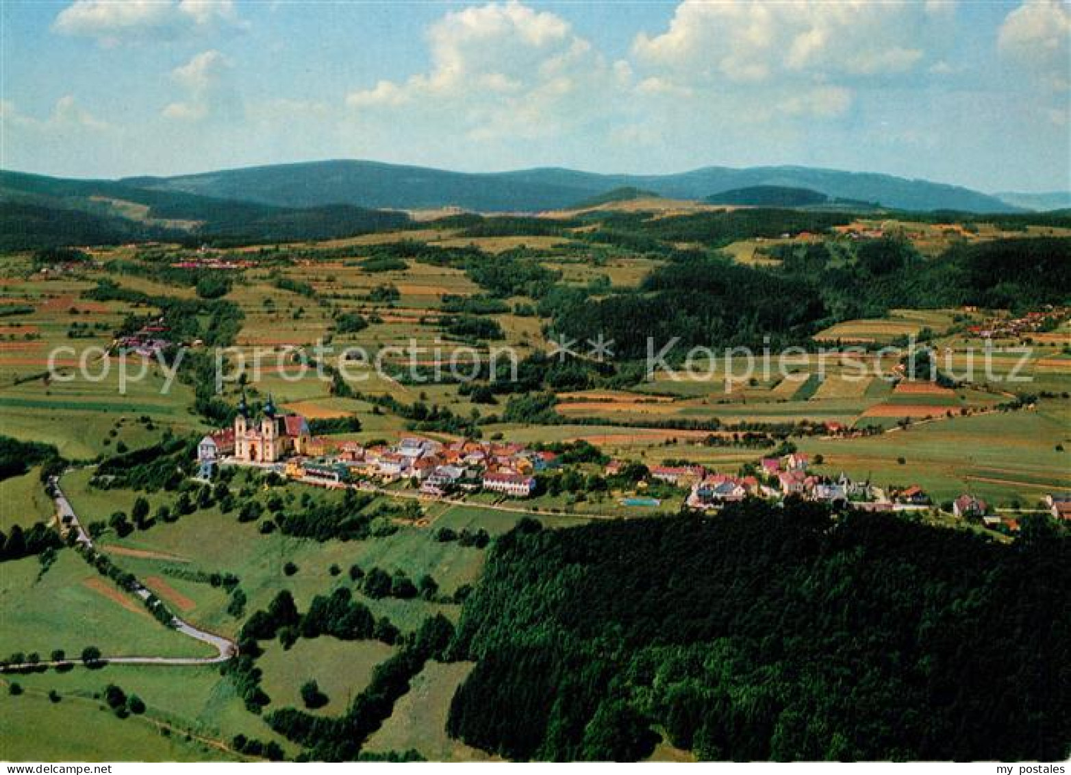 Maria Taferl Fliegeraufnahme