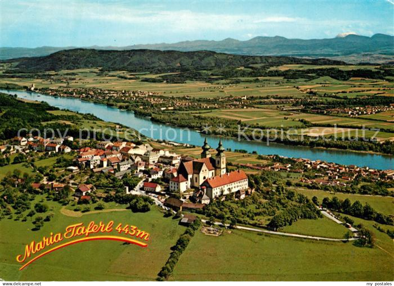 Maria Taferl Fliegeraufnahme