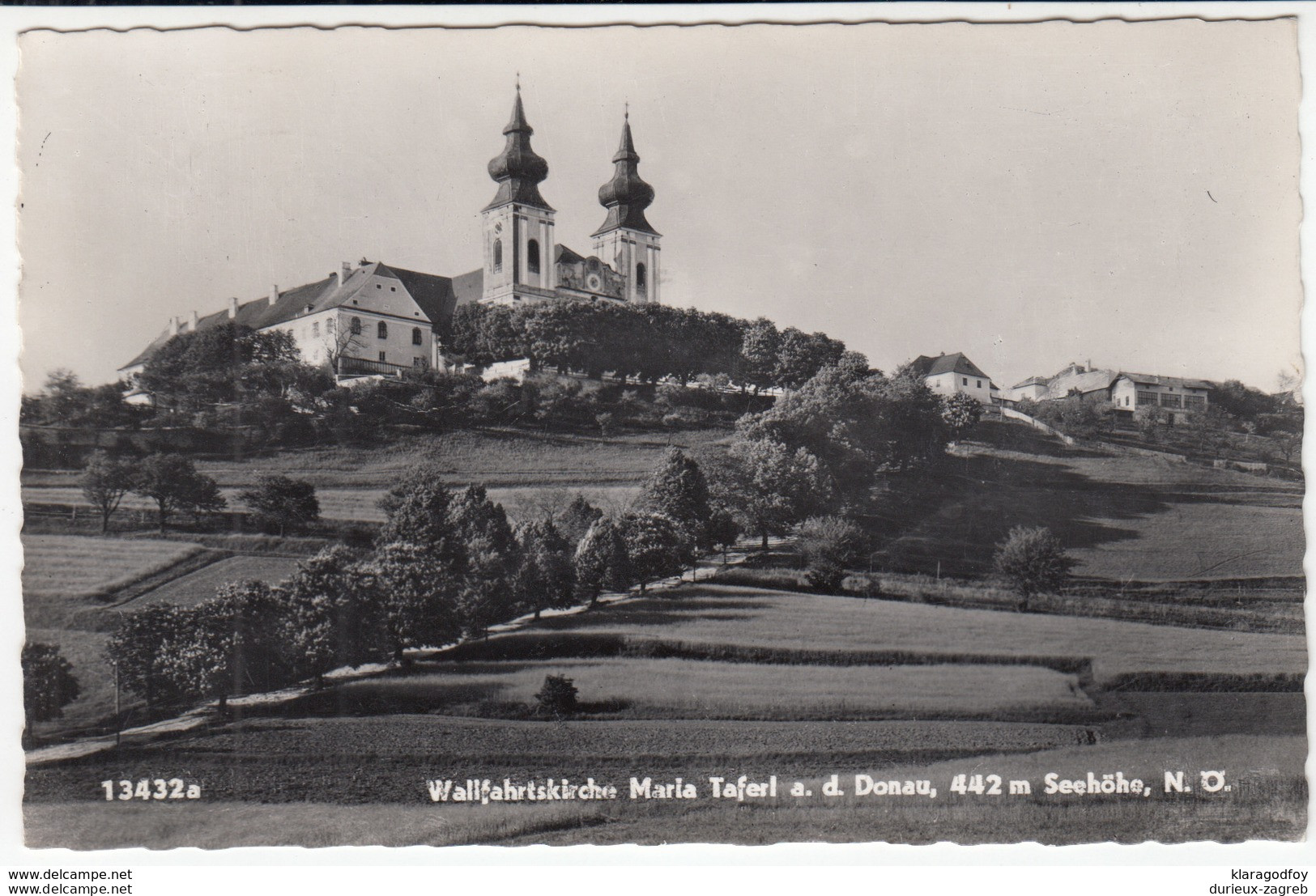 Maria Taferl old postcard travelled 1958 b170915