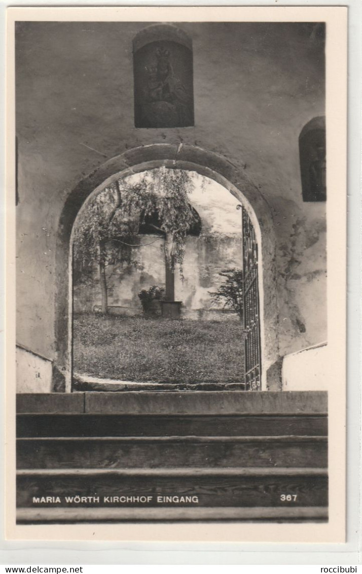 Maria Wörth, Kirchhof Eingang