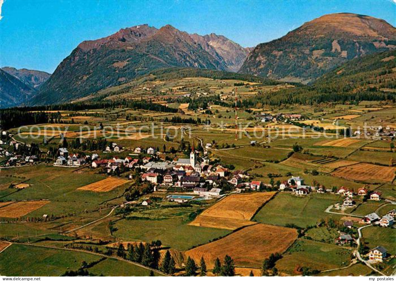 Mariapfarr Fliegeraufnahme Lungau