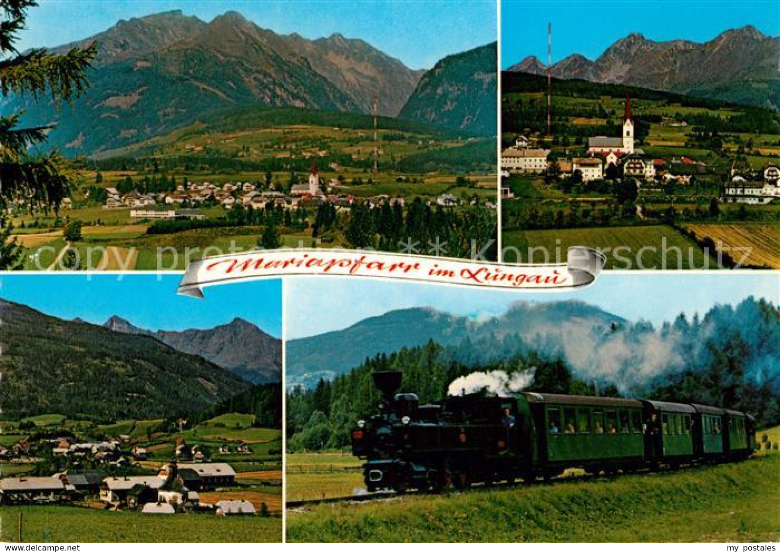 Mariapfarr Granitzl Hochgolling Kasereck Althofen Murtalbahn