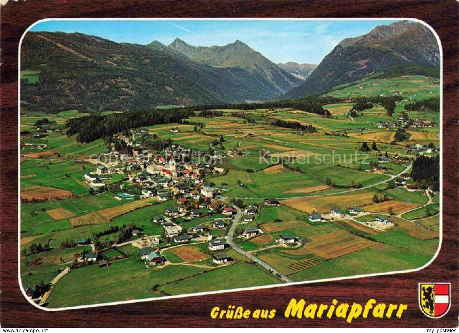 Mariapfarr Lungau AT Fliegeraufnahme