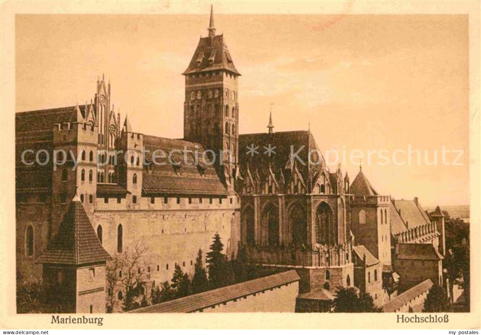 Marienburg Westpreussen Hochschloss