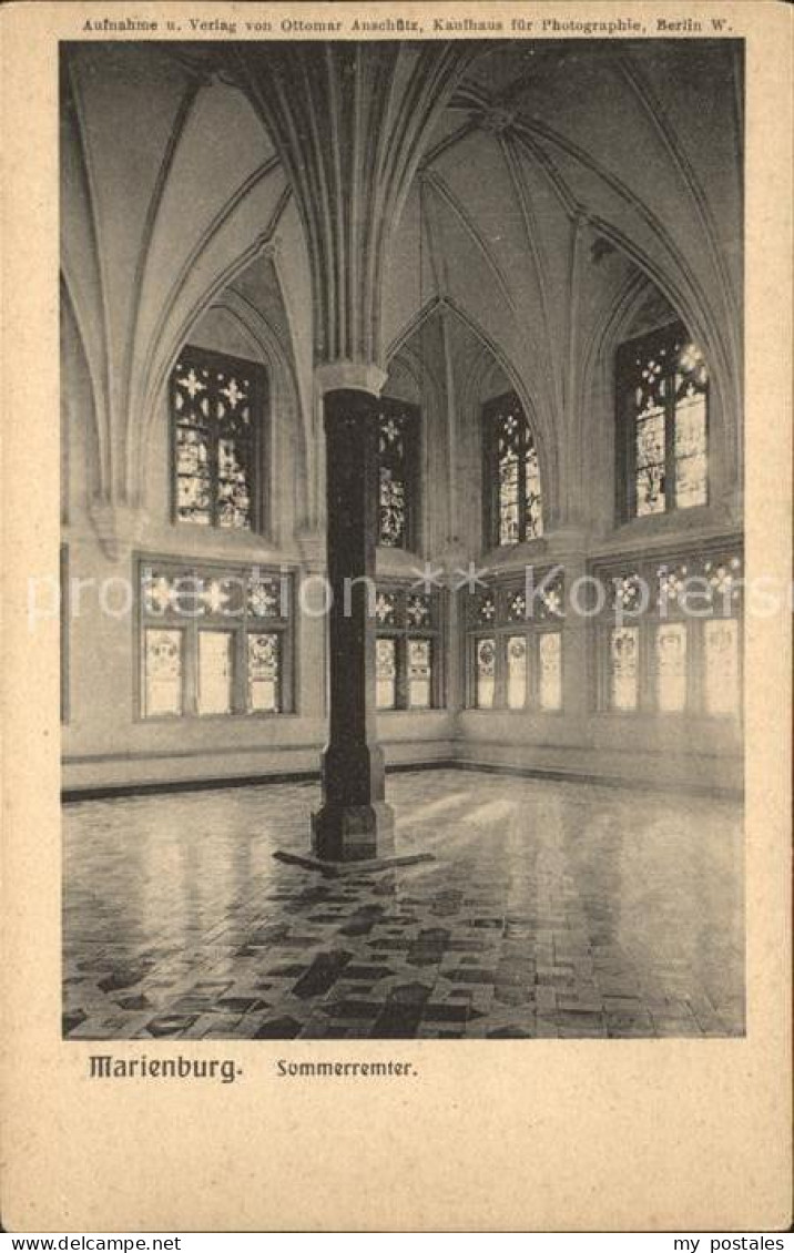 Marienburg Westpreussen Sommerremter