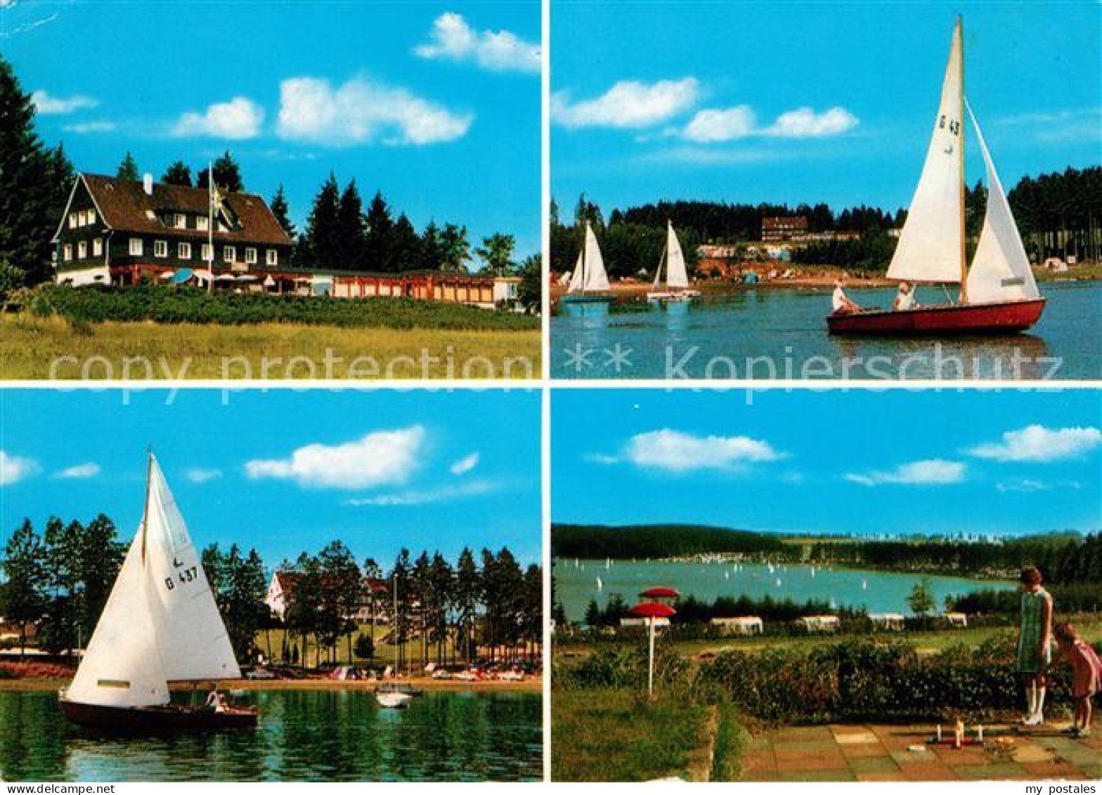 Marienheide Waldhotel Segelboot