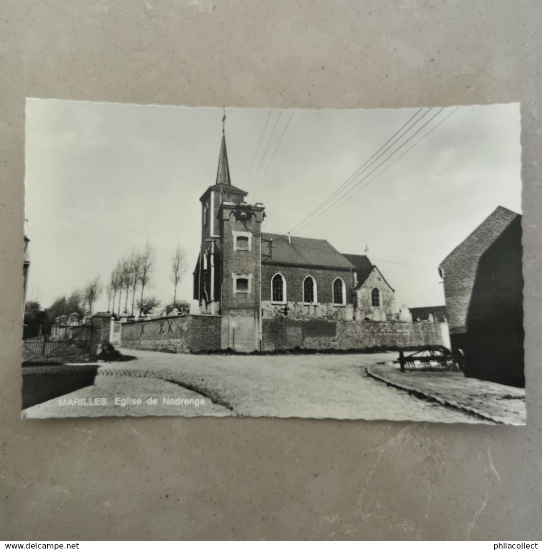 Marilles (Orp Jauche) Eglise de Nodrenge 1969