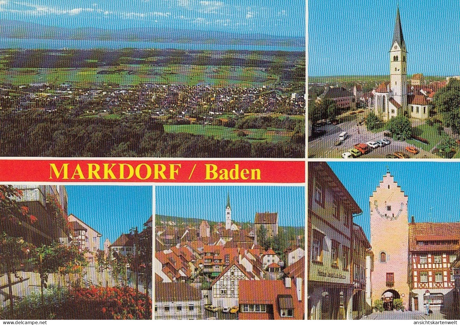Markdorf in Baden, Mehrbildkarte ngl #E3418