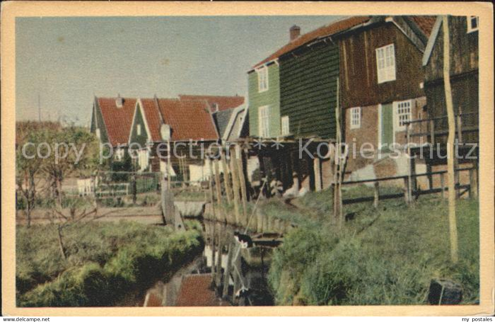 Marken Wohnhaeuser Eiland