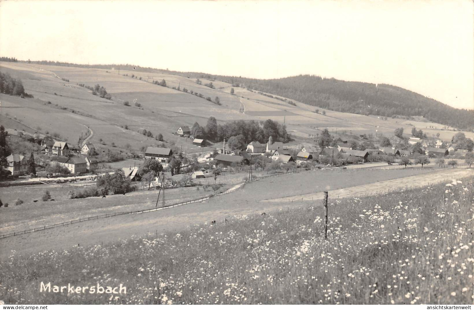 Markersbach (Erzgebirge) Panorama gl #197.907