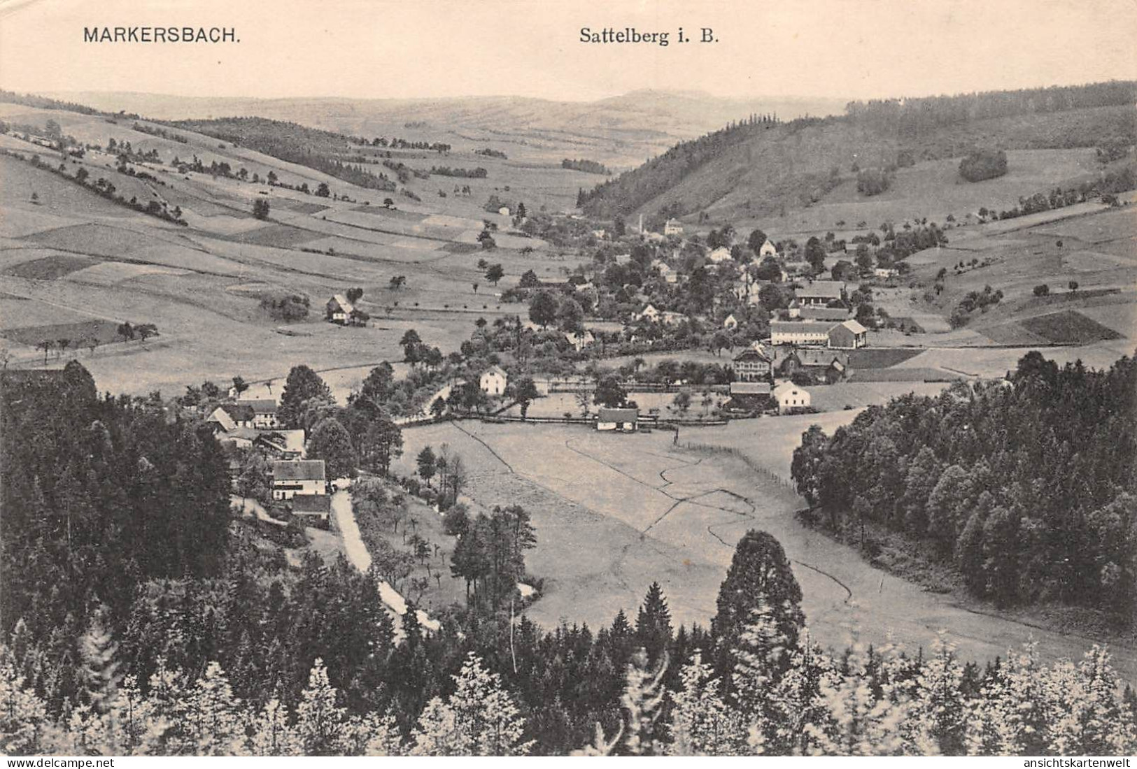 Markersbach (Erzgebirge) Panorama ngl #197.906