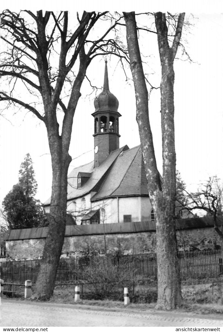 Markersbach (Erzgebirge) St. Barbarakirche Fotokarte ngl #197.904