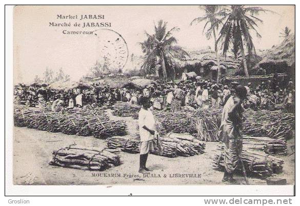 MARKET JABASI (MARCHE DE JABASSI) CAMEROUN 1917 (BELLE ANIMATION)