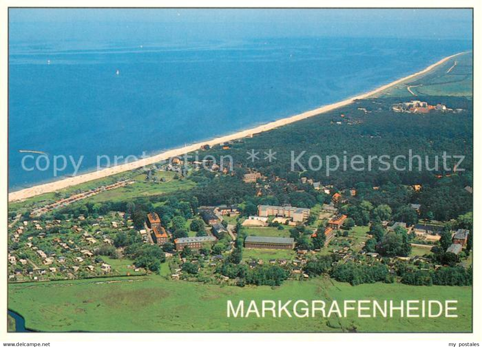 Markgrafenheide Rostock Fliegeraufnahme