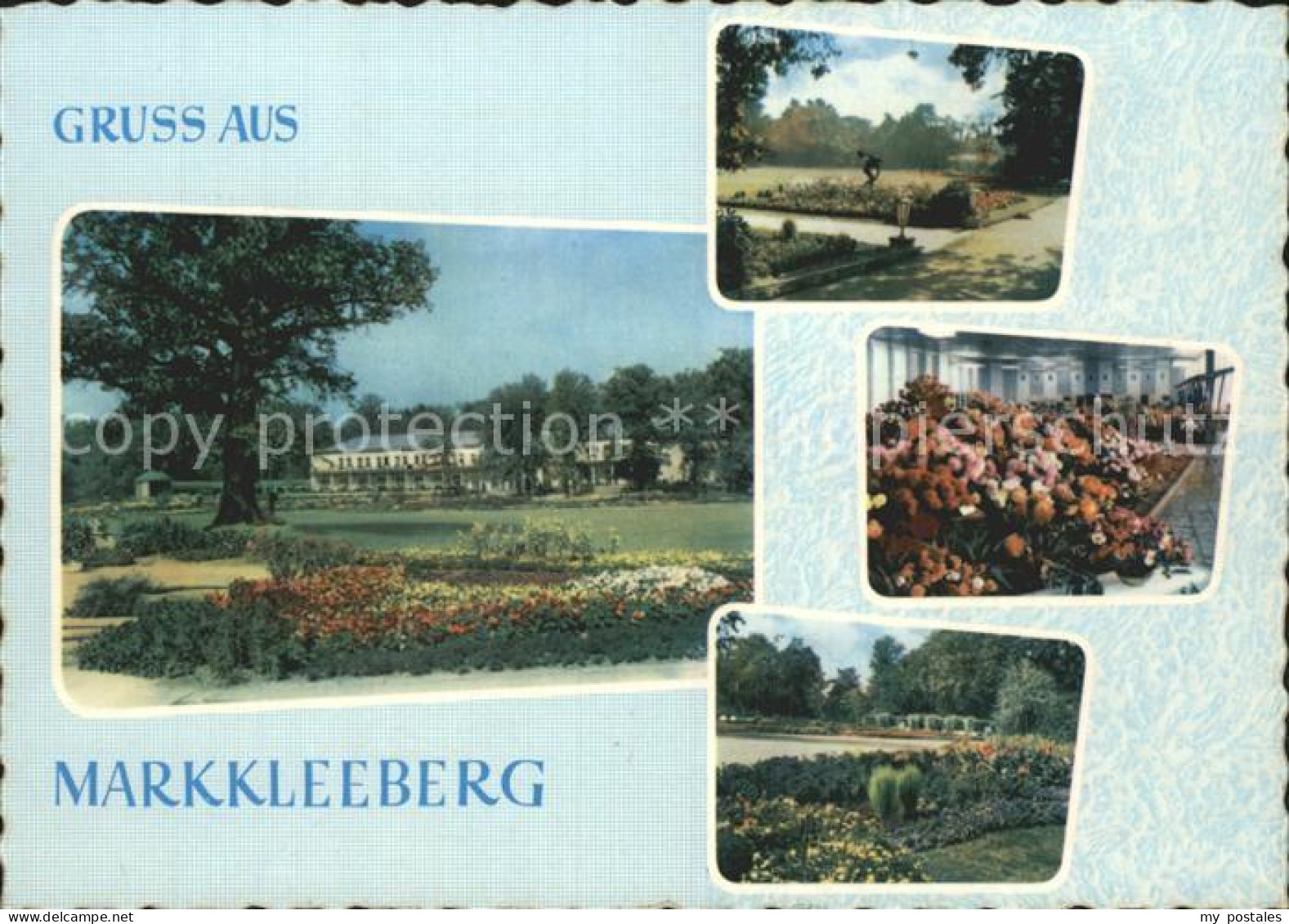 Markkleeberg Park Gebaeude Blume