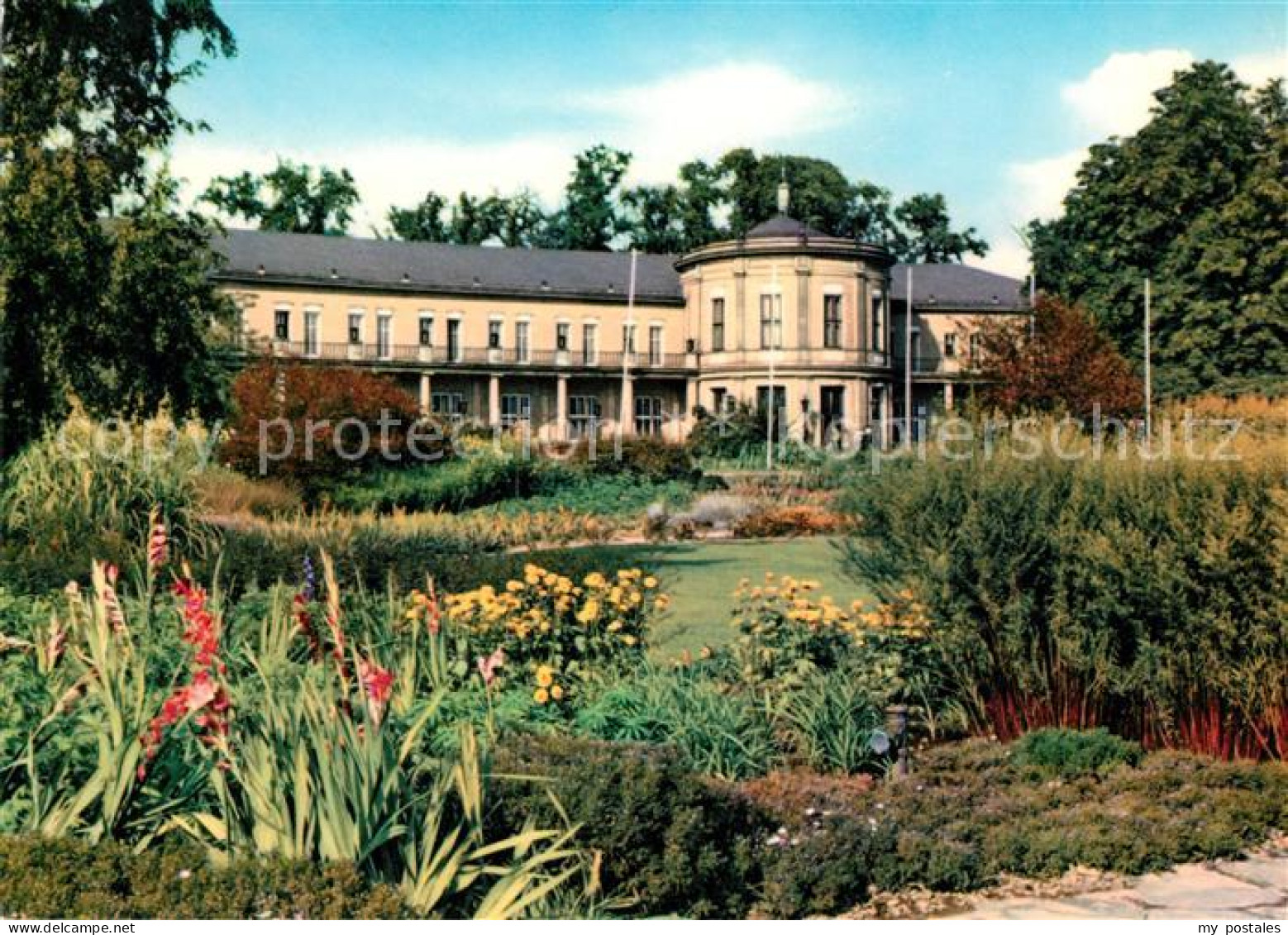 Markkleeberg Parkgaststaette Landwirtschaftsausstellung DDR