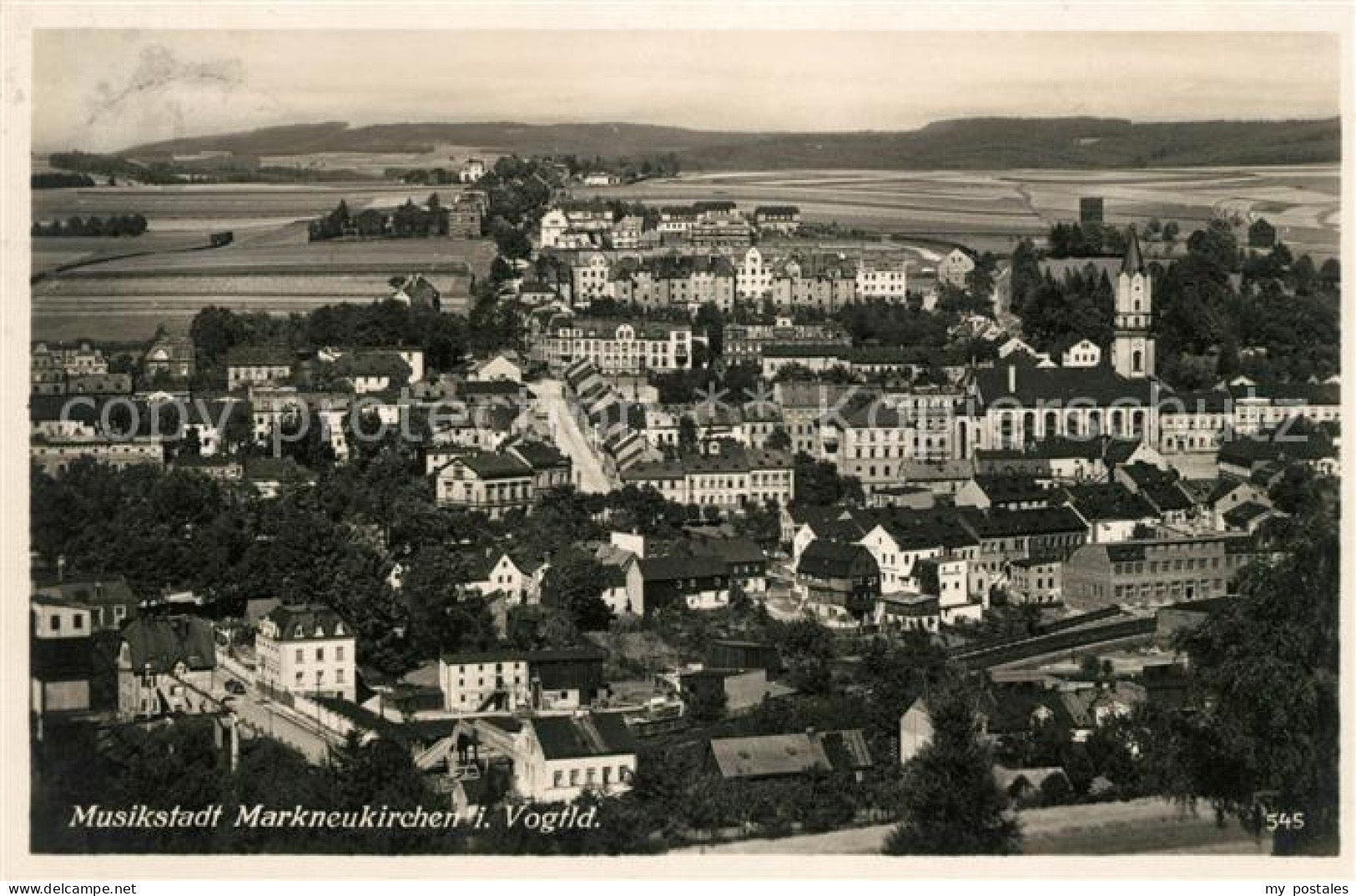 Markneukirchen Fliegeraufnahme