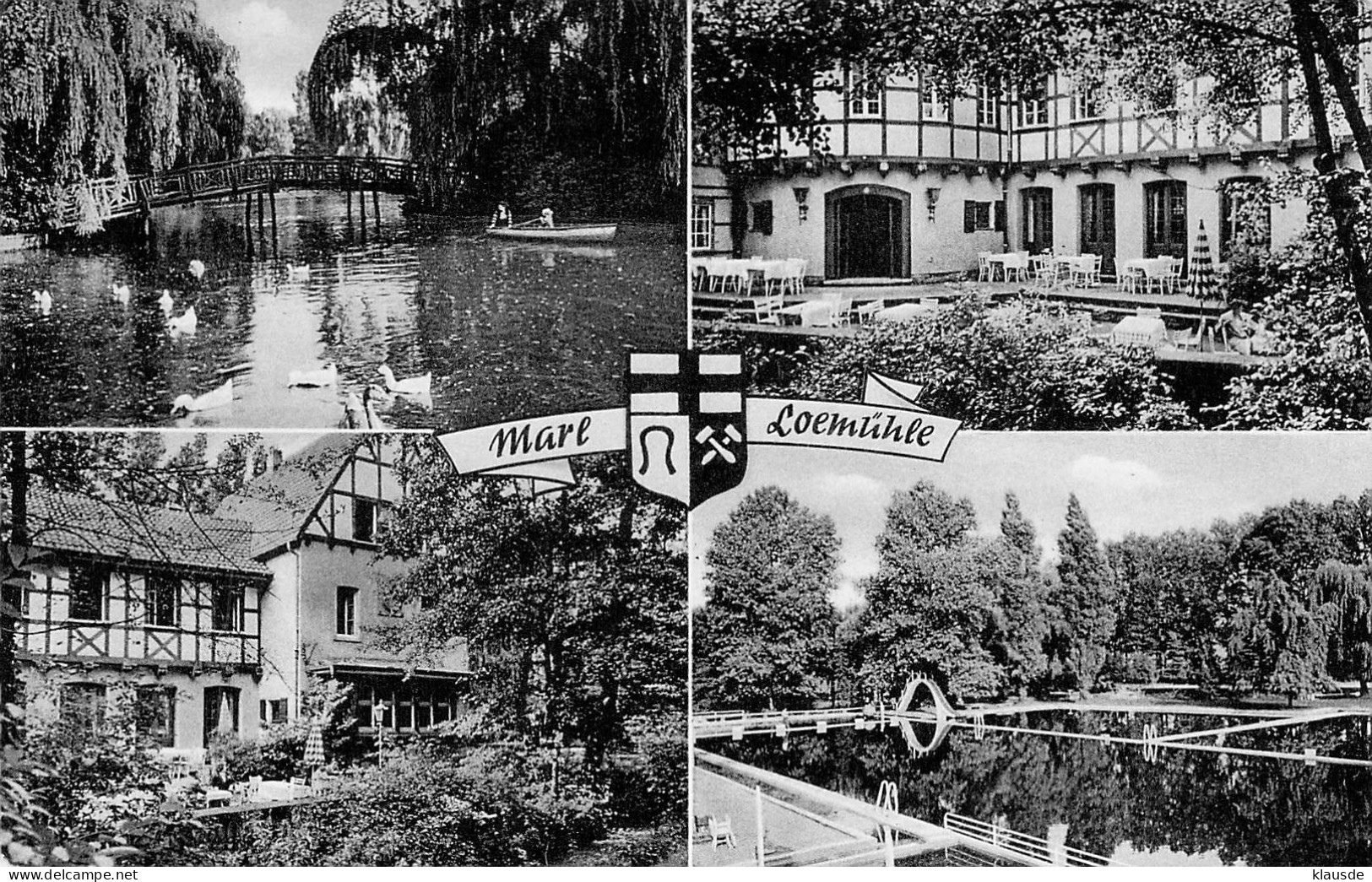 Marl - Loemühle,Mehrbild gel.1965