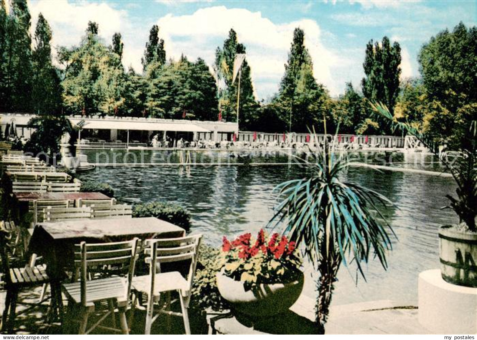 Marl  Westfalen Loemuehle Parkbad