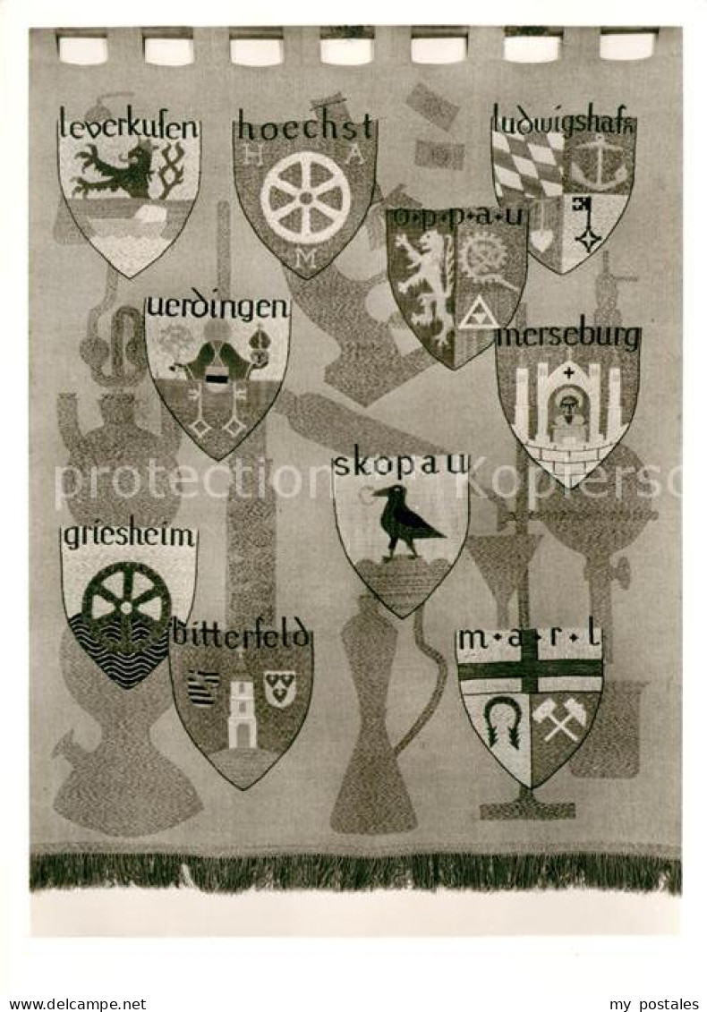 Marl Westfalen Wandteppich Feierabendhaus Huels AG