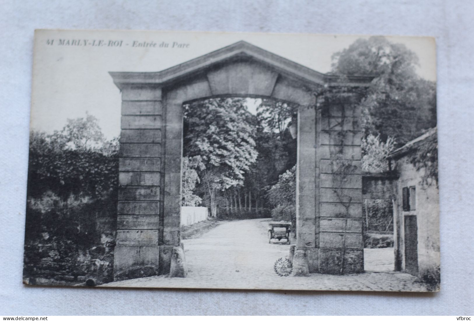 Marly le Roi, entrée du parc, Yvelines 78