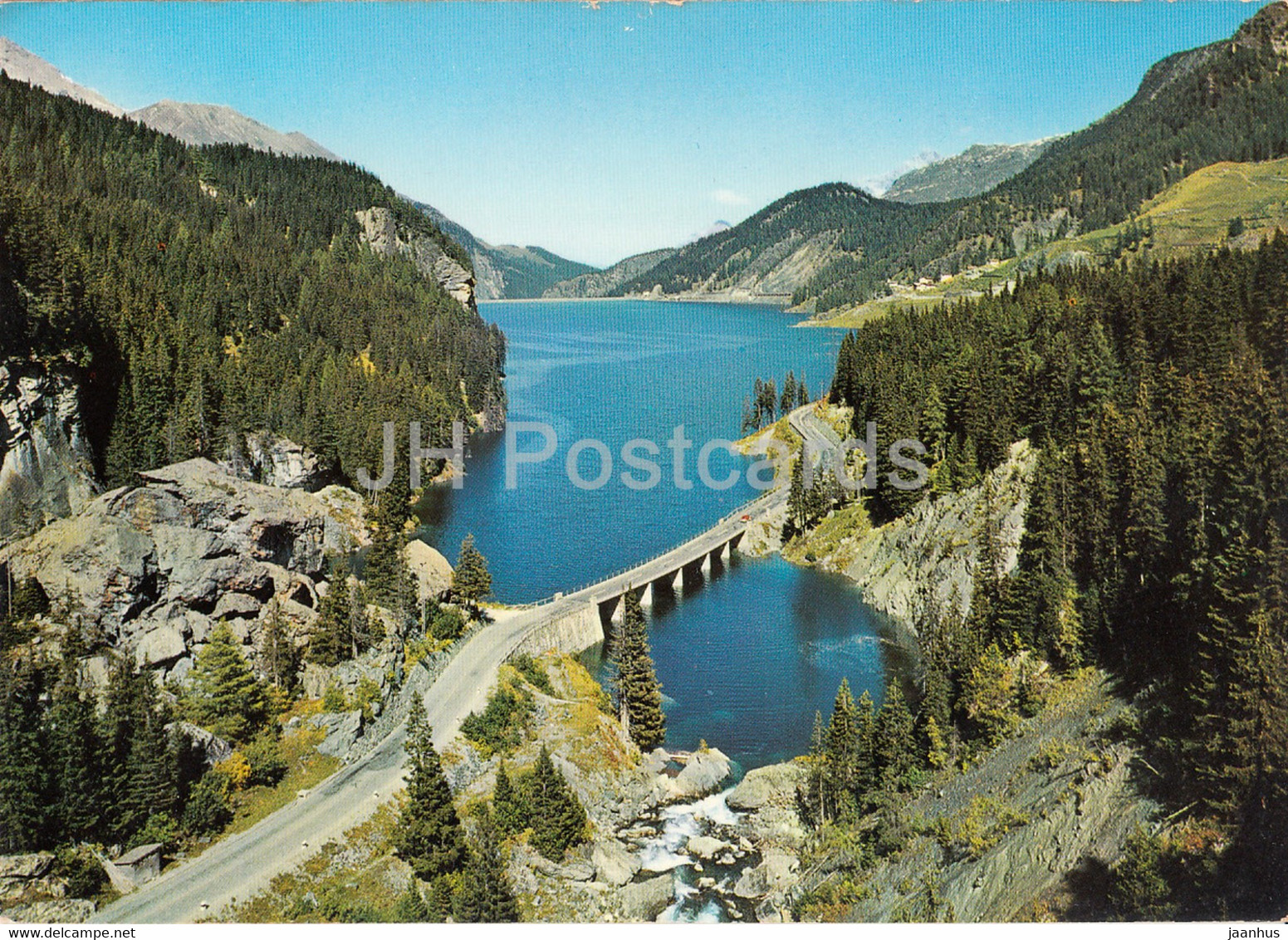 Marmorerasee am Julierpass - 5076 - 1973 - Switzerland - used