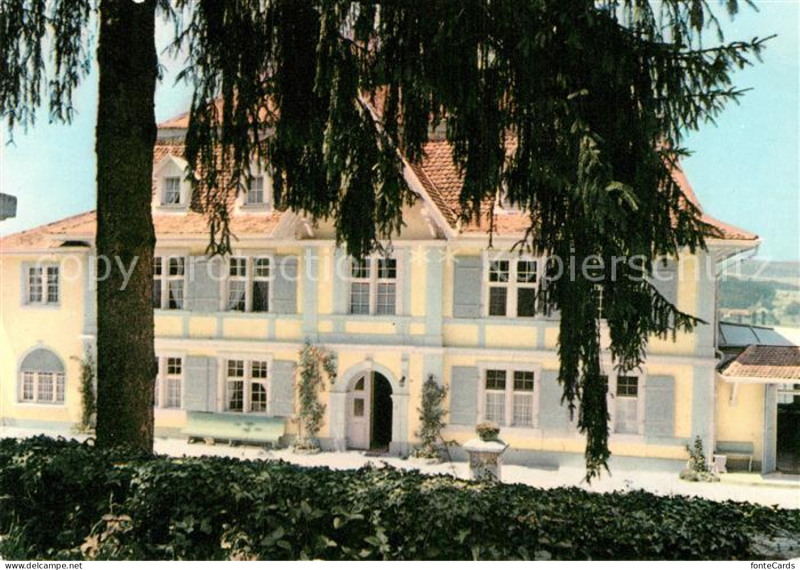 Marnand Payerne Station Bahnhof