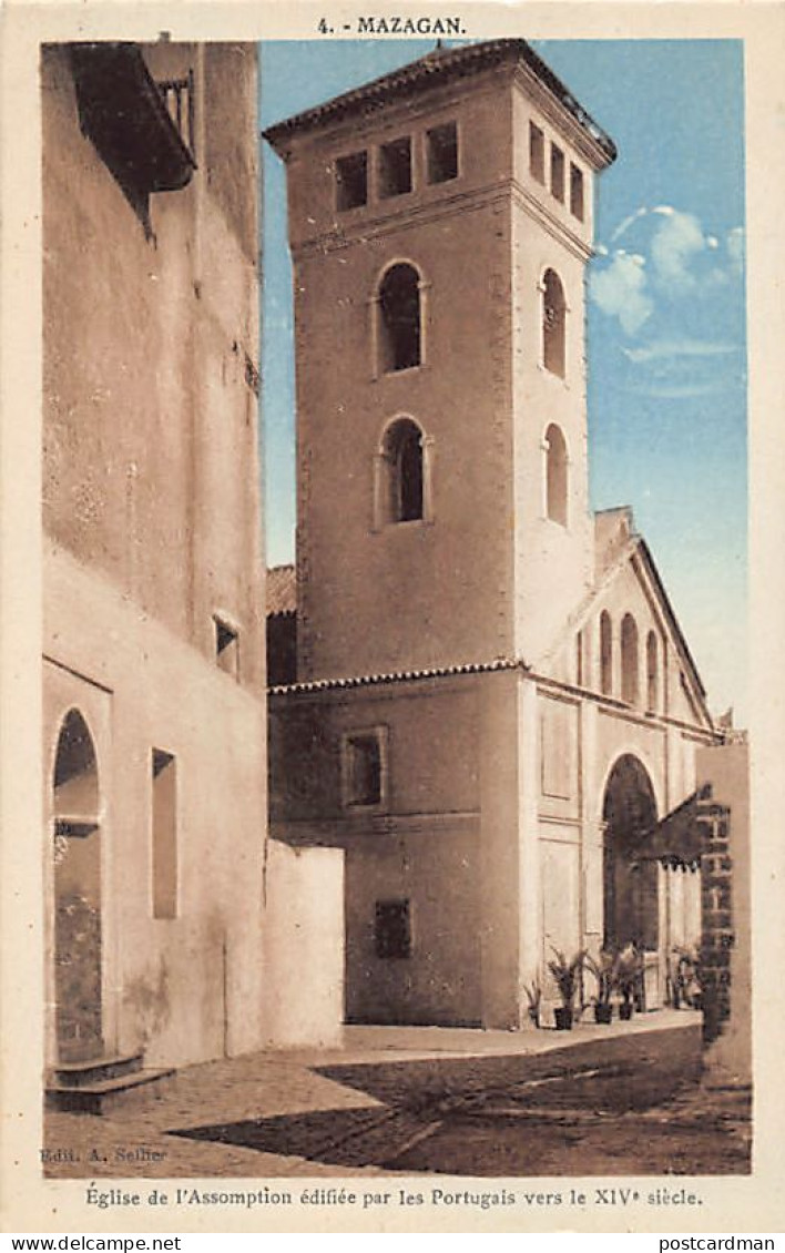 Maroc - EL JADIDA Mazagan - Eglise de l'Assomption - Ed. Albert