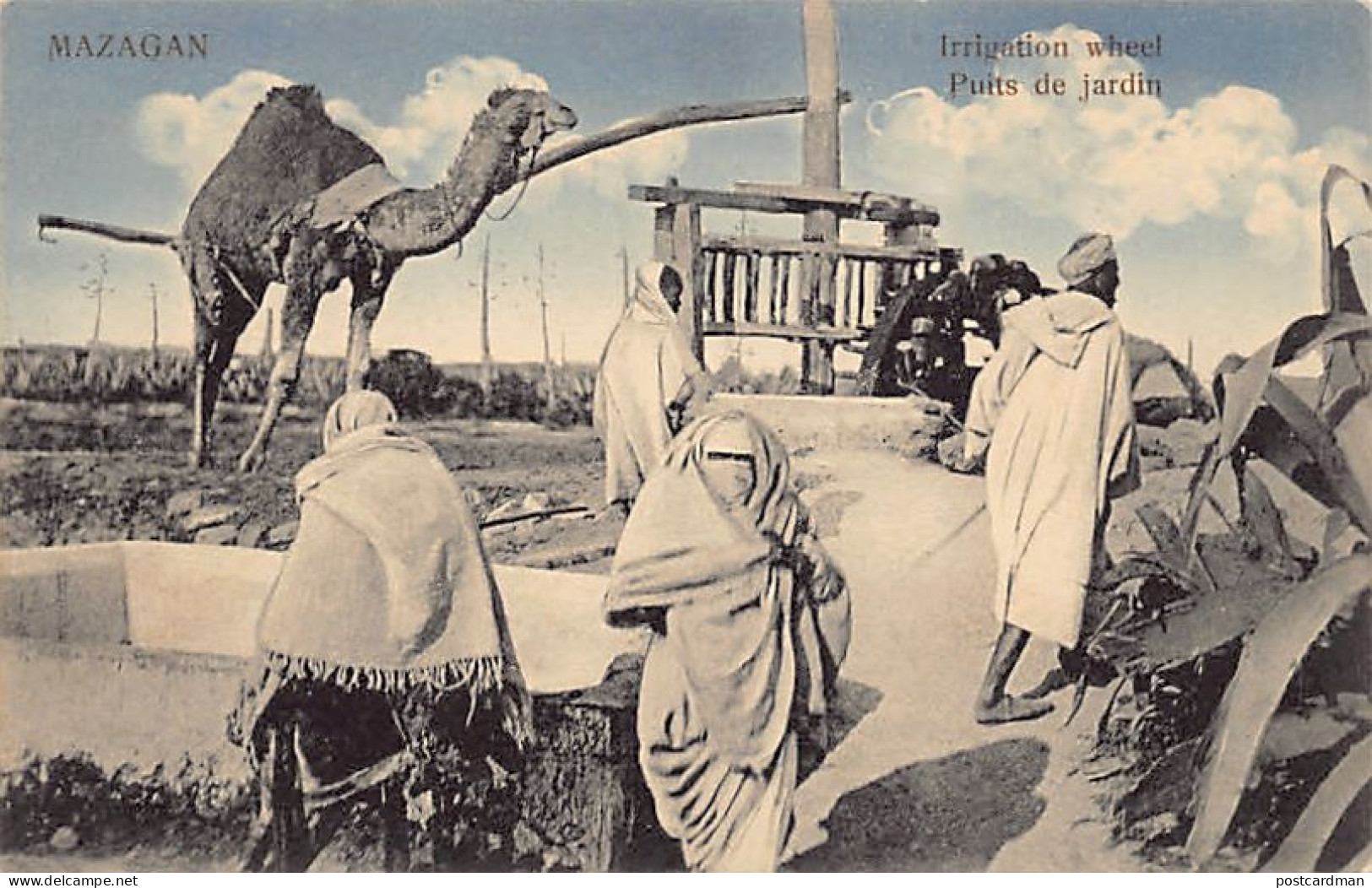 Maroc - EL JADIDA Mazagan - Irrgitaion wheel - Ed. J. Clark