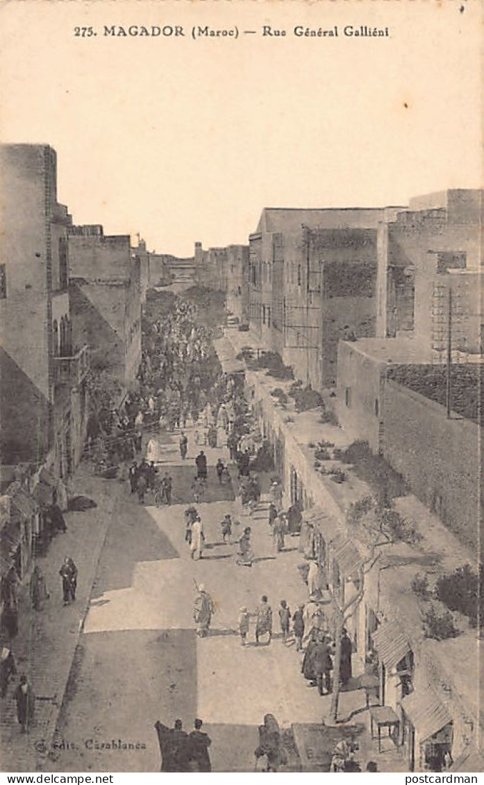 Maroc - ESSAOUIRA Mogador - Rue Général Galliéni - Ed. Kricorian 275