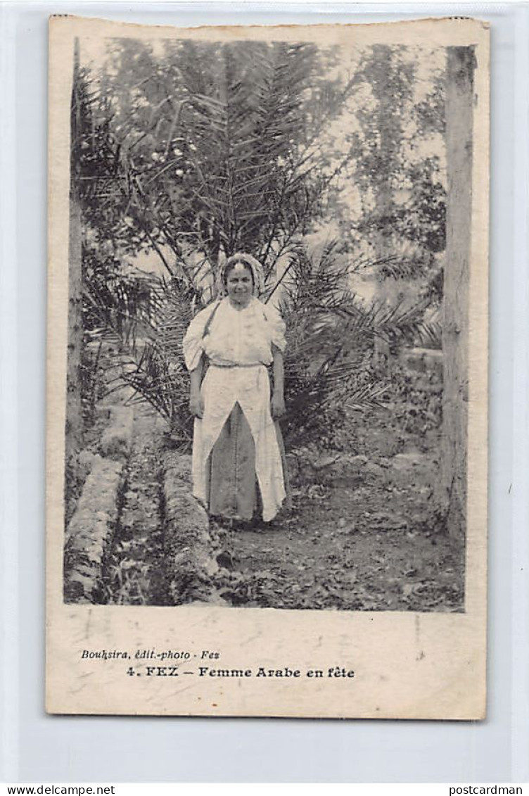 Maroc - FEZ Fès - Femme arabe en fête - Ed. Bouhsira 4