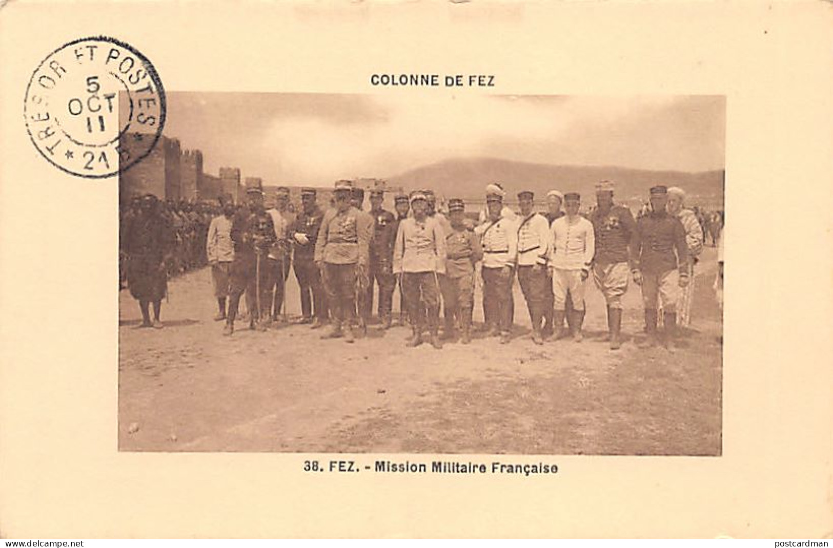 Maroc - FEZ Fès - Mission militaire française - Ed. P. Grébert 38