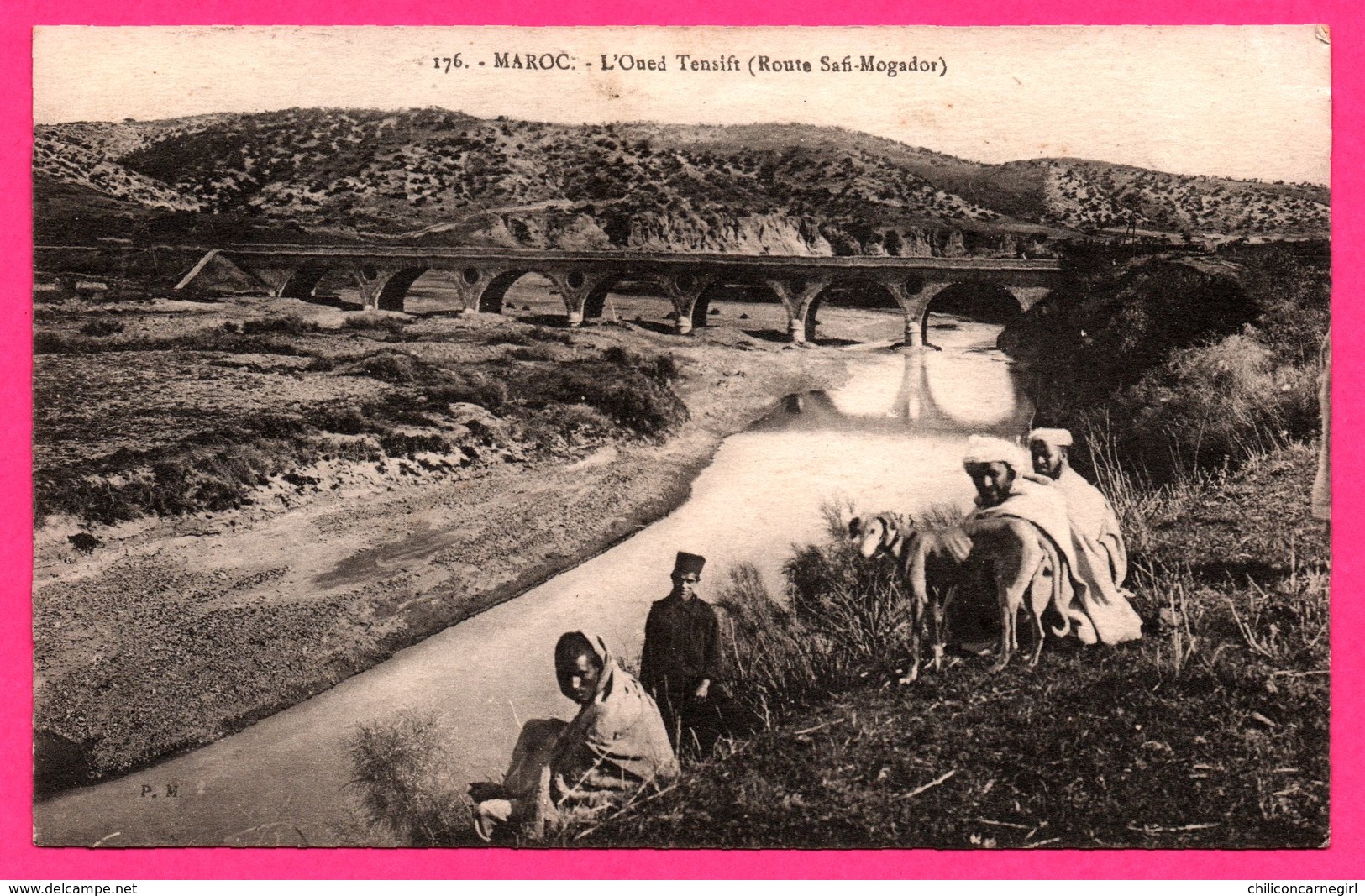 Maroc - L'Oued Tensift - Route Safi Mogador - Animée - KRICORIAN