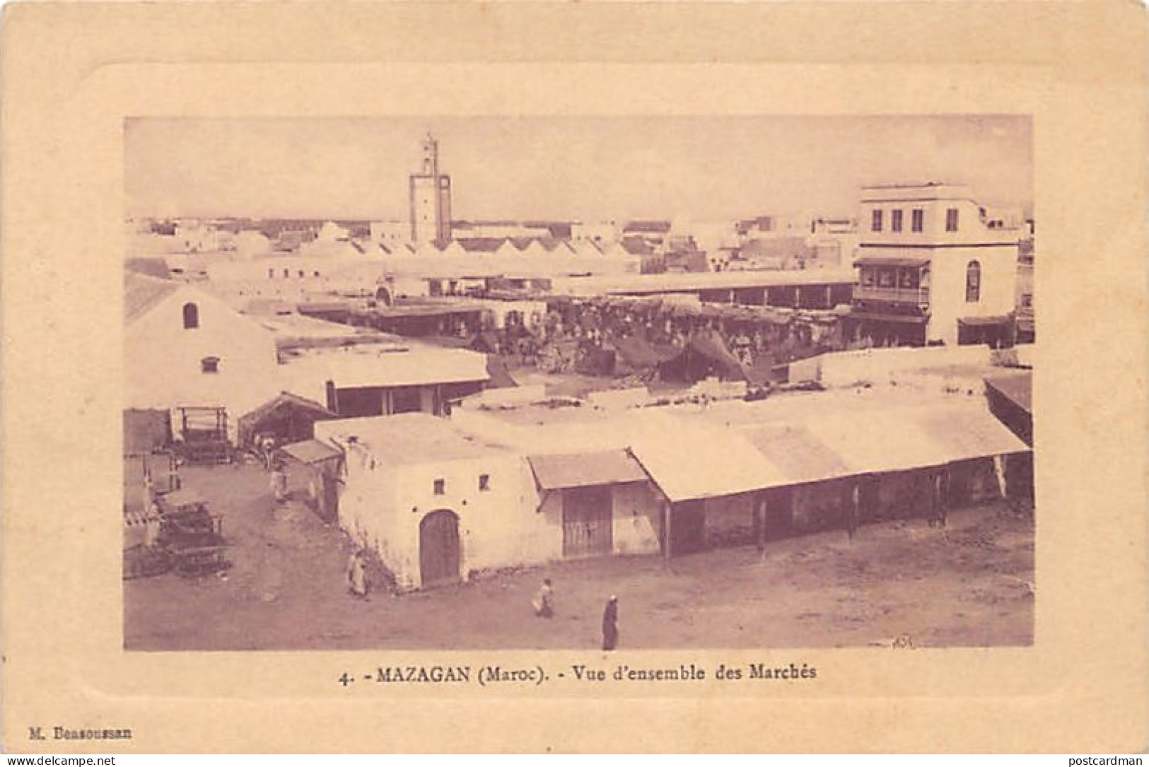 Maroc - MAZAGAN - Vue d'ensemble des marchés - Ed. M. Bensoussan 4