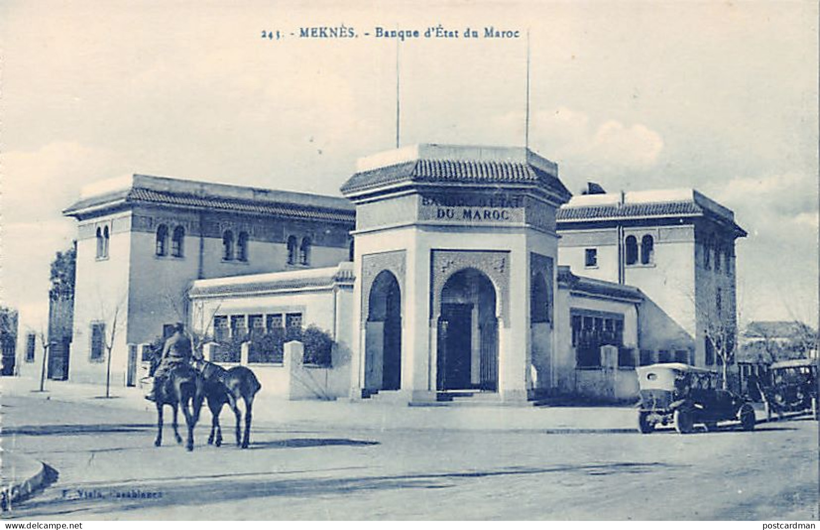 Maroc - MEKNÈS - Banque d'Etat du Maroc - Ed. E. Viala 241