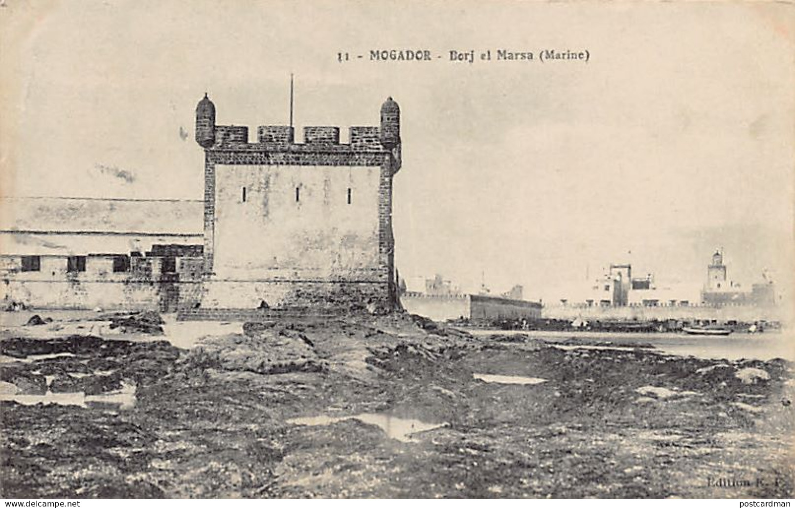 Maroc - MOGADOR - Borj el Marsa (Marine) - Ed. E.F. 11
