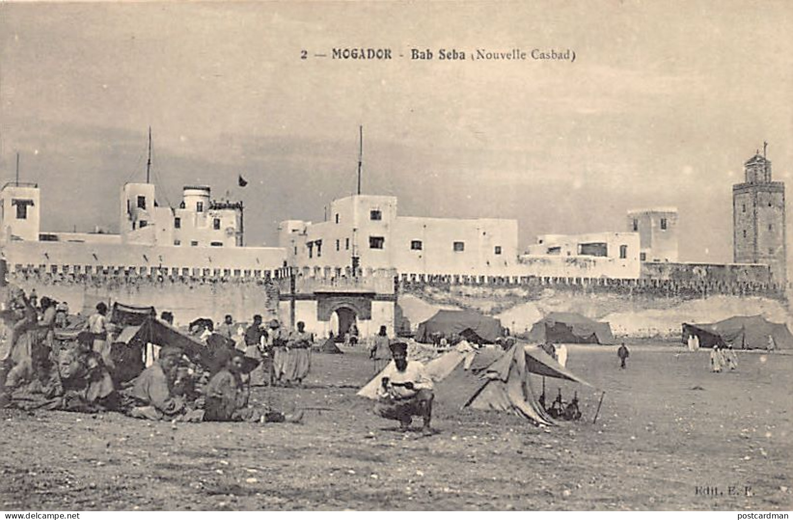 Maroc - MOGADOR Essaouira - Bab Seba (Nouvelle Casbah) - Ed. E.F. 2