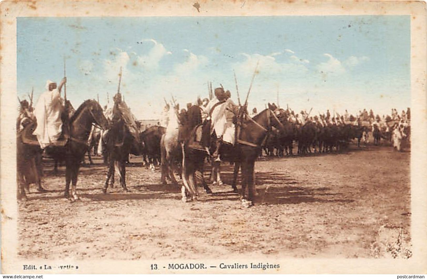 Maroc - MOGADOR Essaouira - Cavaliers indigènes - Ed. La Civette 13